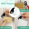 ZUFECY Letter Opener 6 Pcs Envelope Slitter with Sharp Blade Mail Opener for Envelope Parcel and Paper Cut