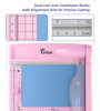 Firbon 12 Guillotine Paper Cutter Heavy Duty 30Sheet Capacity Trimmer for Cardstock Photos Scrapbooking Office Classroom