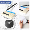 A4 Paper Cutter12 Titanium Blade Guillotine Trimmer with Corner Rounder12Sheet Capacity for Cardstock Vinyl Photos Craft