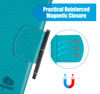 A4 Clipboard Folder Padfolio ClipboardFaux Leather Interview Resume Folder with Magnetic CoverConference Document Organi
