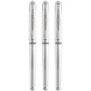 UniBall UM 153 Signo Broad Point Gel Pen White Pack of 3
