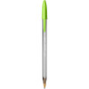 BIC Cristal Fun Ballpoint Pens - Pack of 4- Assorted Colours - Wide Point 1.6 mm - Exciting and