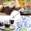 Aieve Tea Bag Squeezer, 2 Pack Stainless Steel Tea Bag Holder Tea Bag Tongs Tea Bag Spoon Tea Bags