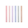 Alohaster HPSIZEE Aesthetic Cute Highlighters Mild Assorted Colors With Soft Chisel Tip, No Bleed