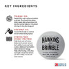 Hawkins & Brimble Strong Hold Hair Pomade for Men, 100ml Water-Based Formula, All Day Firm Hold