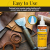 Fiebings Leathercraft Cement - 4 oz Leather Glue Adhesive - Quick Drying, High Strength, Flexible