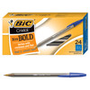 BIC Cristal Xtra Bold Ballpoint Pens, Bold Point 1.6mm For Vivid And Dramatic Lines, Blue Ink