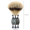 Grandslam Finest Badger Shaving Brush with Resin Handle- Engineered for the Best Shave of Your Life