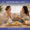 Constantia Beauty Real Natural Sea Sponges 5pc Spa Gift Set