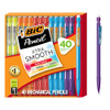 BIC Xtra Smooth Bright Edition Mechanical Pencils, 0.7 mm Medium Point, Bulk School Supplies for