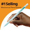 BIC Xtra-Smooth Pastel Mechanical Pencils with Erasers, Medium Point 0.7 mm, Bulk School Supplies