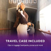 Cabeau Evolution S3 Airplane Travel Pillow for Long Flights - Supportive Memory Foam Body
