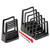Avery 73523 Adjustable File Rack, Five Sections, 8 x 10 1/2 x 11 1/2, Black