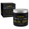 Dead Sea Salt Scrub, Handmade Exfoliating Body Scrub for Women & Men with Vitamin E, Shea Butter
