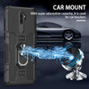 HTXWXJC Phone Case for Oppo A9 2020 Case, Oppo A5 2020 Ring Holder Built-in Magnetic Car Mount Shockproof Camera Protective Cases Cover for Oppo A9 2