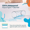 Linenspa Waterproof Mattress Protector King Size - Fitted Sheet Style Breathable Machine Washable