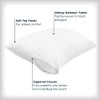Set of 4 Standard Queen AllerEase Pillow Protectors - Moisture Wicking Advanced Allergy Protection