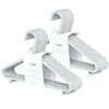 3 Sprouts Eco-Friendly Wheat Straw Baby Hangers Speckled Gray 30 Pack