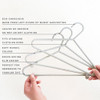 3 Sprouts Eco-Friendly Wheat Straw Baby Hangers Speckled Gray 30 Pack