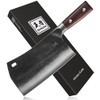ENOKING 7.5 Cleaver Knife Chef s Knives - Hand Forged German High Carbon Stainless Steel Butcher