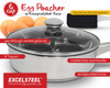 EXCELSTEEL Non Stick Easy Use Rust Resistant Home Kitchen Breakfast Brunch Induction Cooktop Egg