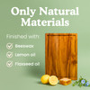 Non-Toxic Acacia Wood Cutting Board Mineral Oil and Plastic Free 16x11