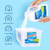 DampRid - Fragrance Free Mega Moisture Absorber Refill Container 7.5 lb Traps Moisture in Basements