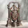 Veronese Design 8 3 8 Inch Lord Venkateswara as Balaji Cold Cast Resin Bronze Finish Statue