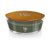 WoodWick Fraser Fir Holiday Candle Gifts for Women and Men 16 oz Ellipse Candle with Crackling Wick