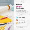 Wilton Large Fondant Rolling Pin with Guide Rings Tiered Cakes 20