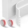 Grotheory 2 Pack Door Draft Stopper Door Sweep Weather Stripping Seal