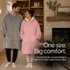 THE COMFY Original Shark Tank Patented Sherpa Wearable Blanket Hoodie