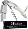 HiCoup Wine Opener - Professional Corkscrews for Wine Bottles w Foil Cutter and Cap Remover