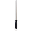 Messermeister 12 4-Sided Diamond Sharpening Rod with Soft-Grip Handle - Knife Sharpener to Shape
