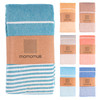 MOMOMUS Extra Large Beach Blanket Sand Free Cotton Turkish Style 83x94
