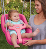 Little Tikes Snug n Secure Pink Swing with Adjustable Straps, 2-in-1
