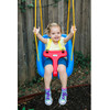 Little Tikes Snug n Secure Blue Swing with Adjustable Straps, 2-in-1