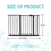 Regalo Safety 29 -49 Extra Wide Baby Gate, Bottom of Stairs & Doorways