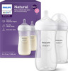 Philips Avent Natural Baby Bottles, Fast Flow, 11 oz, BPA-Free, 2-Pack