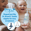 Dr. Brown s HappyPaci 100% Silicone Baby Pacifier, Contoured One-Piece Design