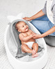 Skip Hop Infant Bath Tub 3-Stage Grow With Baby Smart Sling MOBY Bathtub White Age 0+