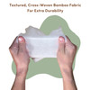 Terra Bamboo Dry Baby Wipes Biodegradable Bamboo Fiber Wipes, Unscented, Sensitive Skin