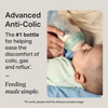 Tommee Tippee Advanced Anti-Colic Baby Bottle Set, Newborn 0m+