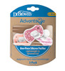 Dr. Brown s Advantage One-Piece Silicone Baby Pacifier, Fully Symmetrical Soother