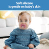 Dr. Brown s Advantage One-Piece Silicone Baby Pacifier, Fully Symmetrical Soother
