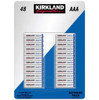 Kirkland Signature Alkaline AAA Plus Batteries, 48 Count