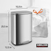 BD Kirkland Scented Kitchen Drawstring Bags, 13 Gallon, 200 Bags