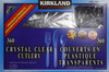 Kirkland Signature - neys Heavyweight Clear Cutlery - 360 Pieces - Includes Weight Plastic Forks