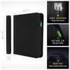 Vault X 12 Pocket Zip Trading Card Binder 480 Cards Exo-Tec (Black)