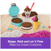 Kinetic Sand Scents Ice Cream Treats, Moldable Sand Sensory Toys, Ages 3+